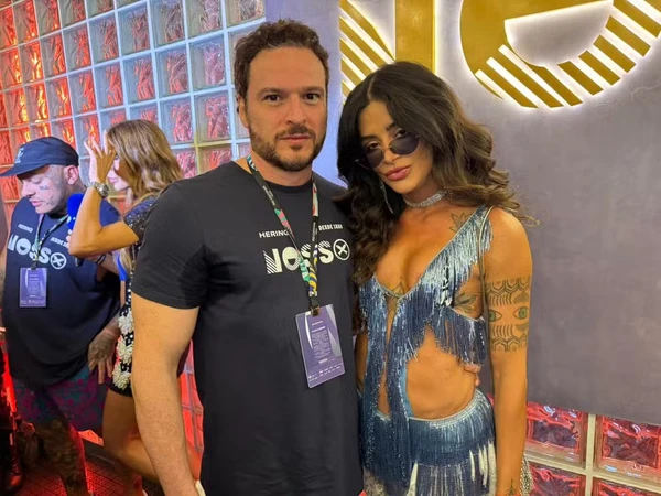 Aline Campos e Fred Costa por Reprodução/Gshow