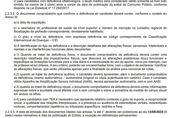 Detalhes sobre vagas do concurso da Defensoria Pública de Santa Catarina por Reprodução