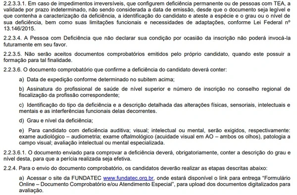 Detalhes sobre vagas do concurso da Defensoria Pública de Santa Catarina por Reprodução