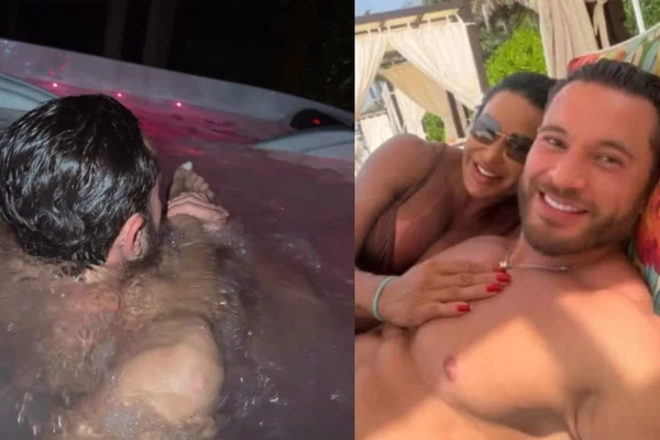 Gracyanne Barbosa e o namorado, Gabriel Cardoso, nas Maldivas