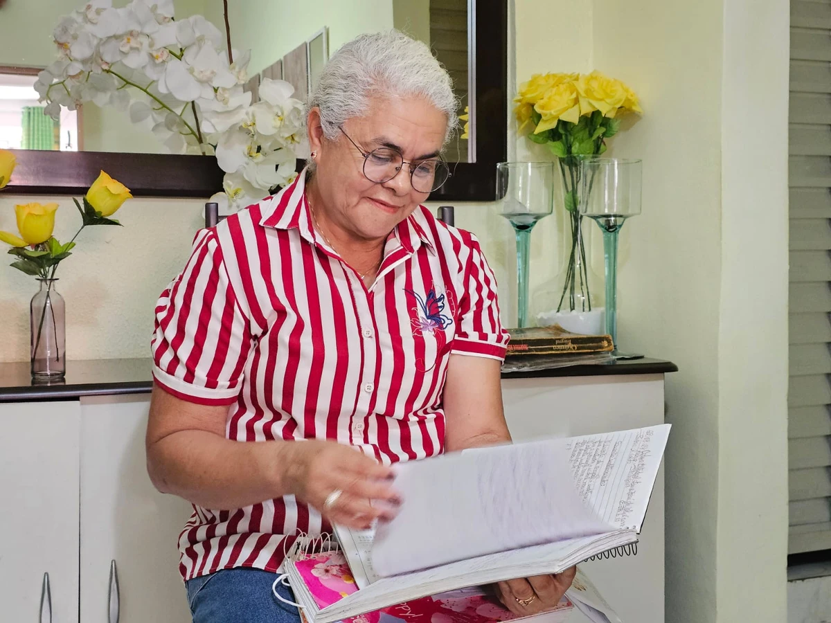 Idosa baiana realiza sonho e entra na universidade aos 65 por Edilson Araújo-Ascom SEC/ Acervo Pessoal