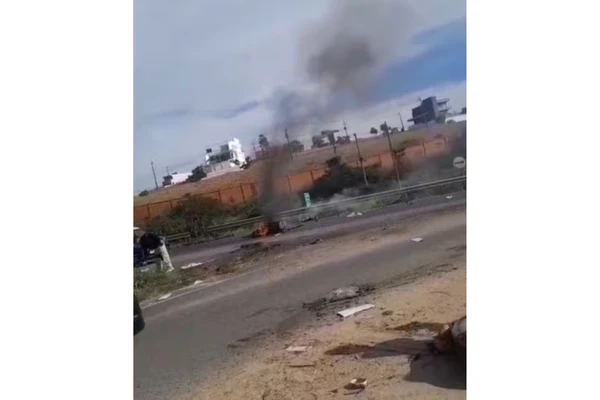 Idosa foi atropelada na BR-116 por Reprodução