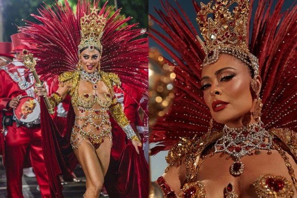 Juliana Paes retornou a Viradouro