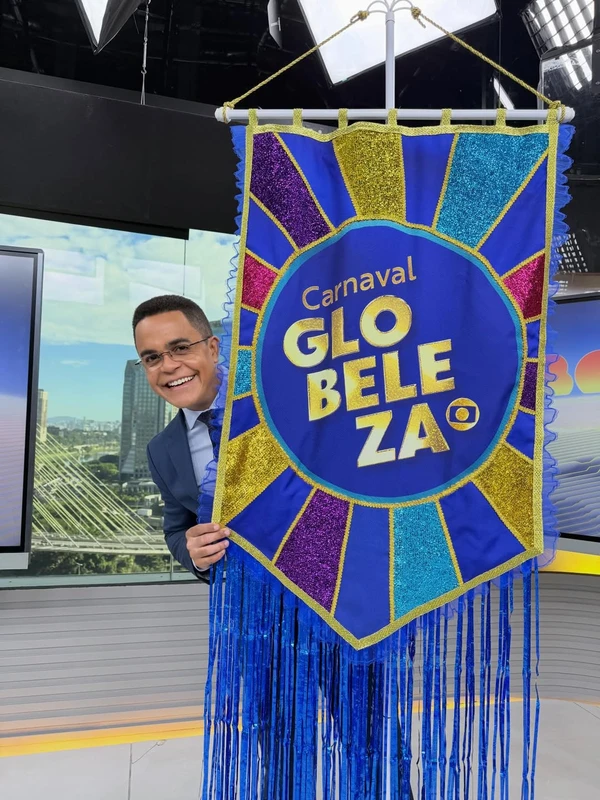 Marcelo Pereira, âncora do Bom Dia São Paulo por Reprodução/Instagram