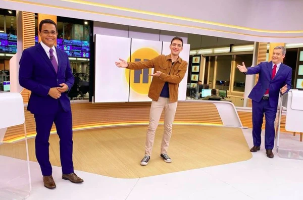 Marcelo Pereira, âncora do Bom Dia São Paulo por Reprodução/Instagram