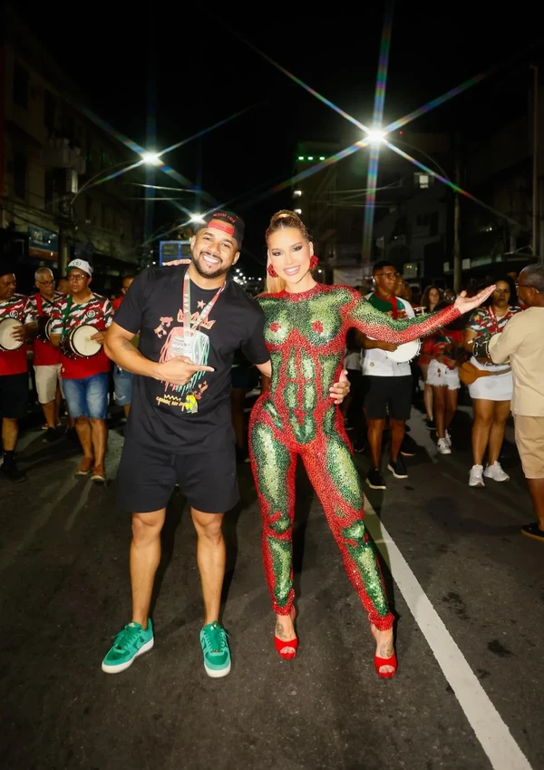 Mestre Fafá e Virginia por Reprodução/Instagram