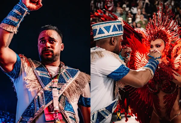 Mestre Fafá e Virginia por Reprodução/Instagram @riocarnaval