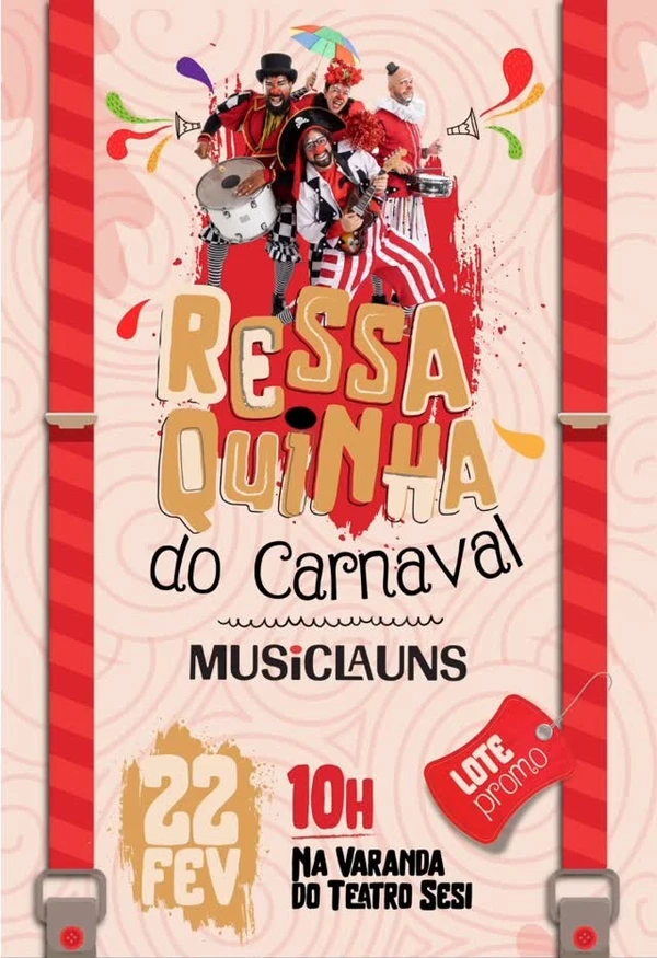 Opções de ressaca do Carnaval em Salvador por Reprodução