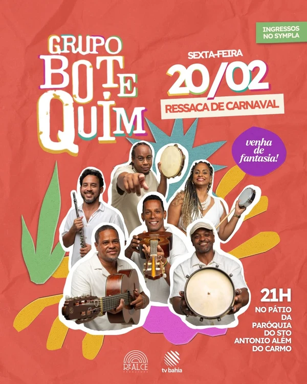 Opções de ressaca do Carnaval em Salvador por Reprodução