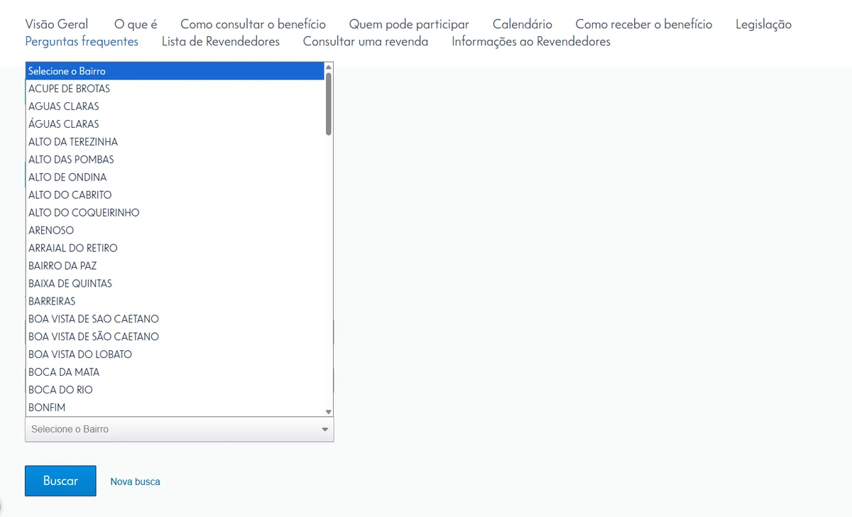 E também o bairro por Reprodução