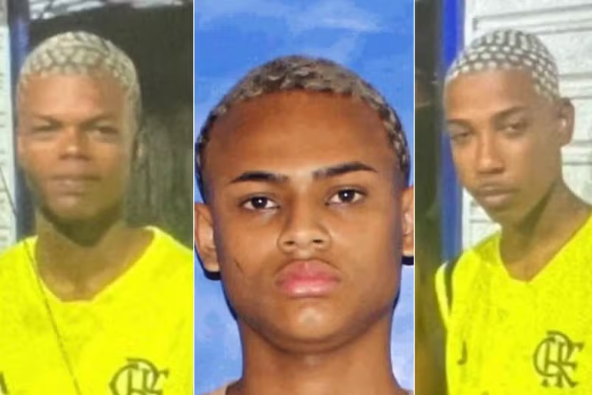 Lucas, João Vitor e Weslley foram executados pelo CV por Reprodução