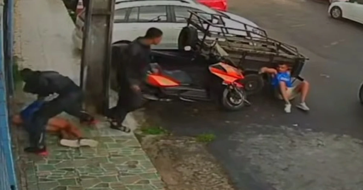 Imagem - 'Já veio com socos e pontapés': folião que foi agredido por mototaxista em Salvador relata o crime