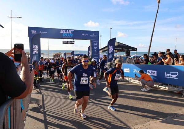 A Blue Run terá a opção de meia maratona (21km) pela primeira vez, em sua terceira edição. por Divulgação