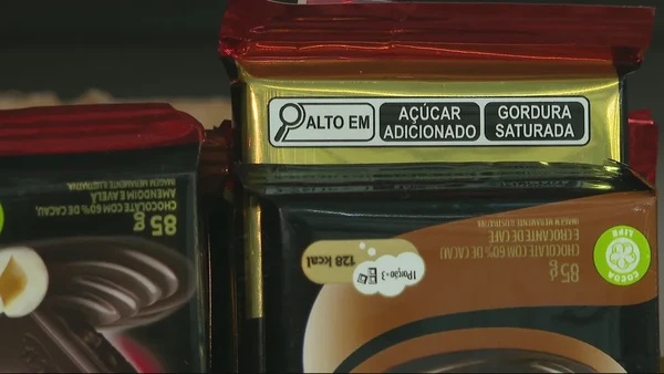 Alertas na embalagem de alimento