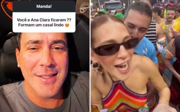 André Marques falou sobre rumores de affair com Ana Clara