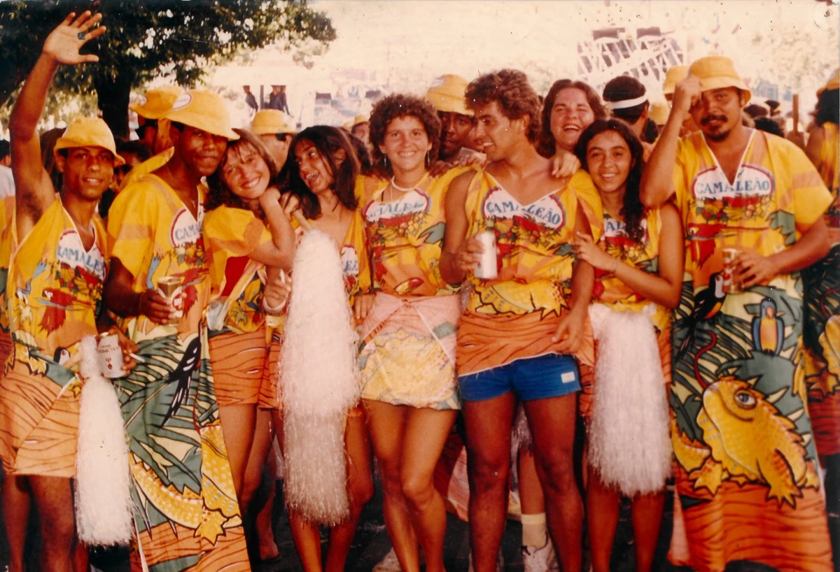 125100 - Bloco Camaleao - Credito Diviulgacao - 1987 por Divulgação