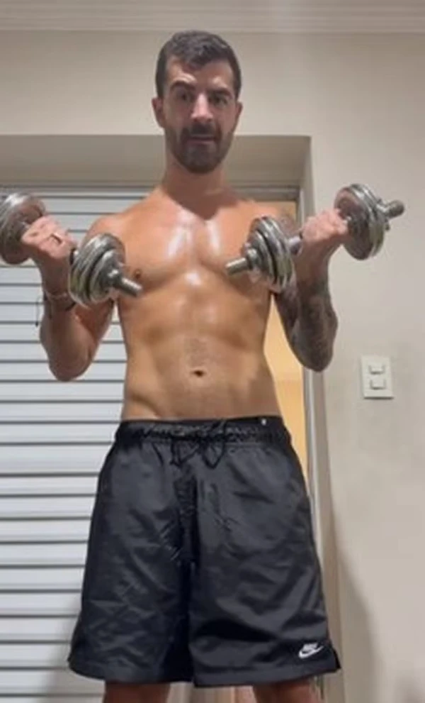 Bruno Drummond mostra rotina nas redes por Reprodução
