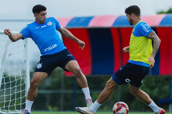 Elenco do Bahia realizou apenas uma sessão de treino antes de enfrentar o Atlético de Alagoinhas
