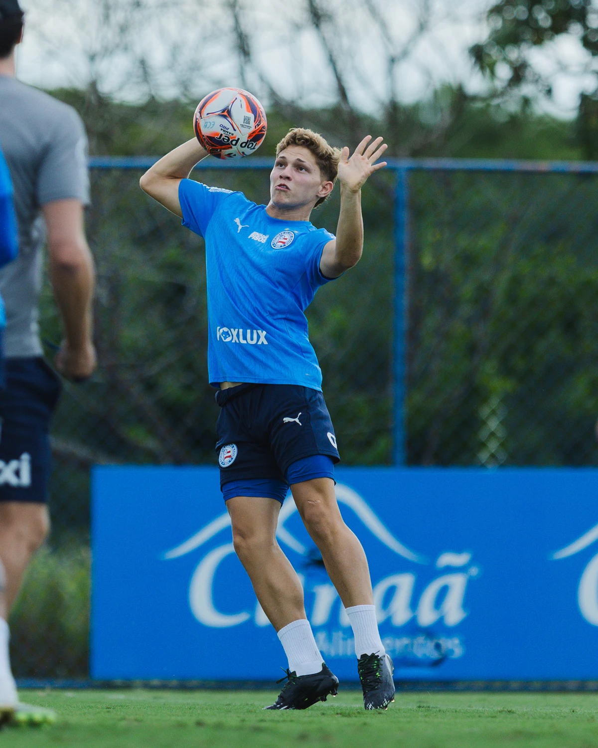 Elenco do Bahia realizou apenas uma sessão de treino antes de enfrentar o Atlético de Alagoinhas por Letícia Martins/ECB