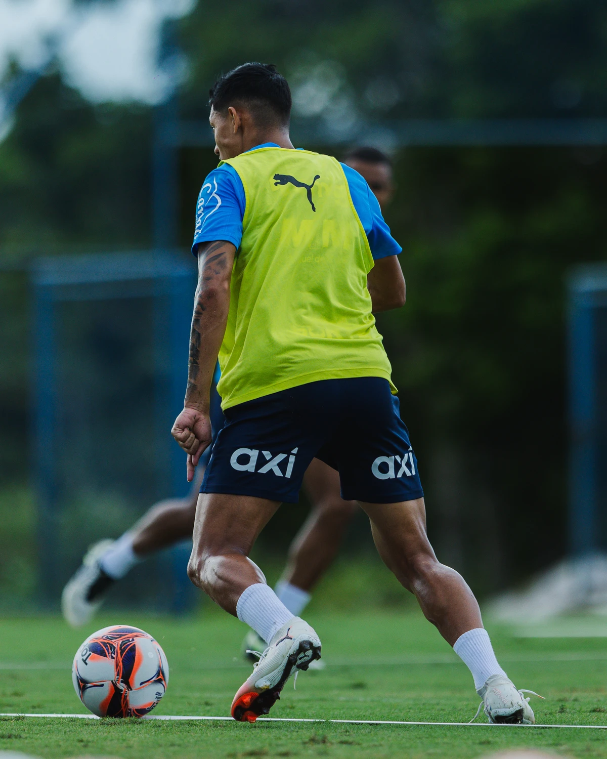Elenco do Bahia realizou apenas uma sessão de treino antes de enfrentar o Atlético de Alagoinhas por Letícia Martins/ECB
