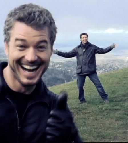 Eric Dane e Patrick Dempsey por Reprodução