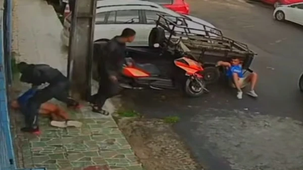 Foliões agredidos no Cabula por Reprodução