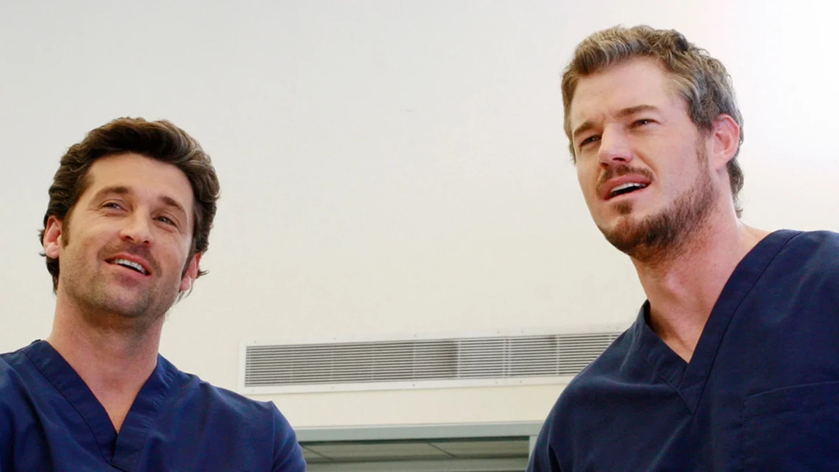 Patrick Dempsey e Eric Dane em Grey's Anatomy por Reprodução