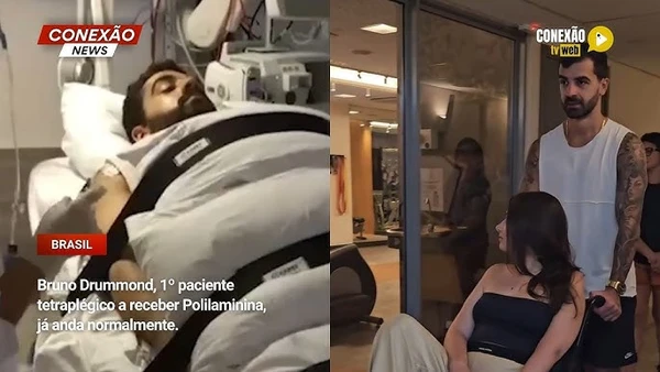 Polilaminina faz tetraplégicos recuperarem movimentos por Reprodução
