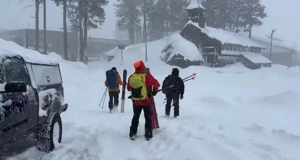 Avalanche matou grupo de mães por Divulgação/ Nevada County Sheriff’s Office