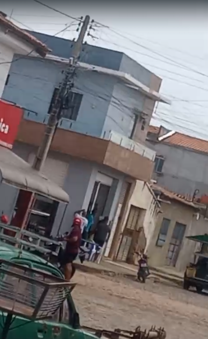 Moradores ficaram assustados por Reprodução