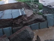Imagem - Ponte desaba e trecho da BA-046 é interditado após fortes chuvas