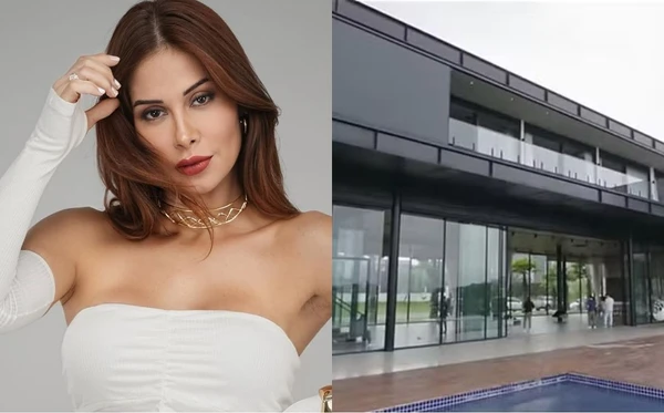 Mansão de R$ 40 milhões de Maíra Cardi e Thiago Nigro impressiona com paredes de vidro e 40 banheiros