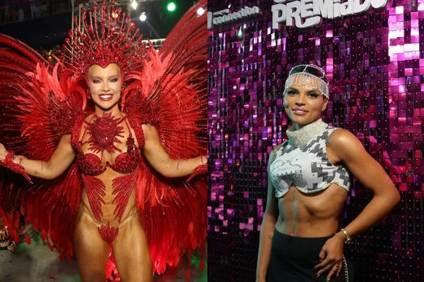 Virgínia e Thainá de Oliveira