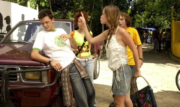 Juliana Didone e Guilherme Berenguer viveram Letícia e Gustavo em Malhação 2004 por Divulgação/Globo