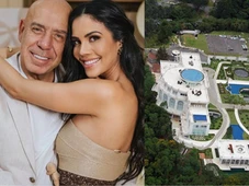 Imagem - Como é a mansão de 18 mil m² de Daniela Albuquerque, com heliponto, aquário gigante e 14 banheiros