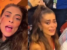 Imagem - Juliana Paes reage a memes com choro na apuração: 'Está indo longe demais'