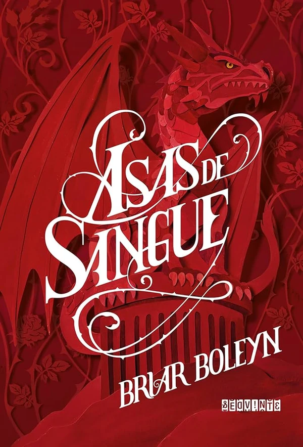 Asas de sangue, de Briar Boleyn (Seguinte). Eu, Medra Pendragon, sou a última cavaleira de dragões ― ou pelo menos é o que dizem. O engraçado é que faz muito tempo que os dragões estão extintos nesta terra. Mesmo assim, por algum motivo os vampiros decidiram que sou valiosa o bastante para ser capturada. Agora estou presa na Academia Bloodwing, onde os sangues-nobres comandam tudo e o resto de nós não passa de peças descartáveis em seus jogos de poder. Lançamento em 24 de março. por Reprodução