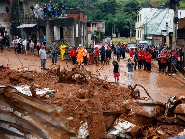 Chuvas causaram deslizamentos e mortes em Juiz de Fora por Tânia Rêgo/Agência Brasil