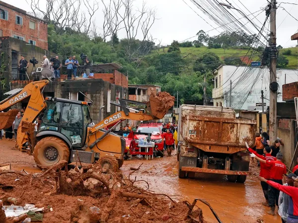 Chuvas causaram deslizamentos e mortes em Juiz de Fora por Tânia Rêgo/Agência Brasil