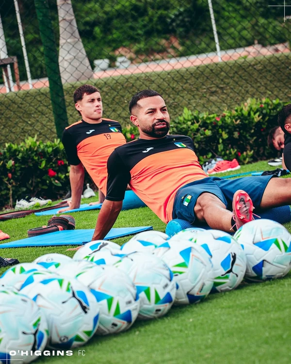 Veja como foi o treino do O'Higgins no Barradão por Divulgação/O'Higgins