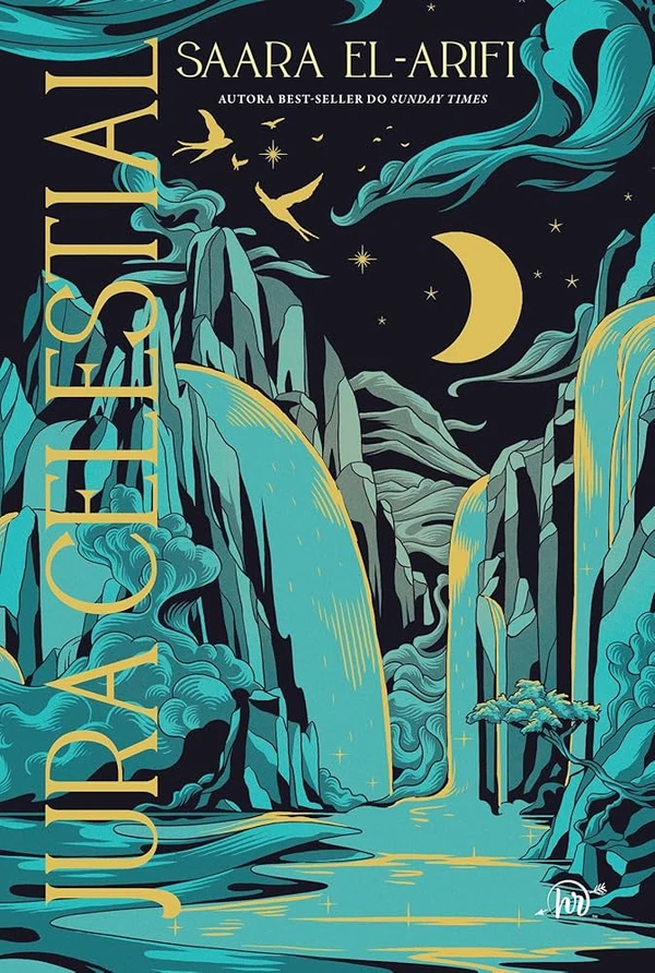 Jura celestial, de Saara El-Arifi (Harlequin). Toda guerra exige que um lado seja escolhido, e o destino se revela traiçoeiro. Mas nem mesmo uma jura celestial apagará a força da esperança… ou do amor. Lançamento em 26 de março. por Reprodução