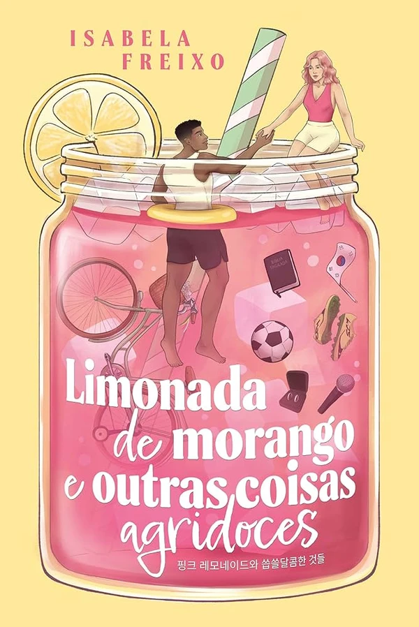 Limonada de morango e outras coisas agridoces, de Isabela Freixo (Mundo Cristão). Fiorella e Samuel parecem ter apenas uma coisa em comum: o interesse pela última limonada de morango da feira no Bom Retiro. Ele, um jogador de futebol introspectivo. Ela, uma cantora de rua tagarela. E, no entanto, apesar do primeiro encontro inusitado, os dois acabam se rendendo ao amor.Quando recebe uma proposta para jogar em um time sul-coreano, Samuel decide pedir Fiorella em casamento, e juntos os dois se preparam para uma nova vida do outro lado do mundo. Mas as desventuras começam ainda no altar, quando um desmaio interrompe os planos e os lança em uma jornada agridoce de descobertas sobre o verdadeiro amor ― aquele que tudo espera, tudo suporta e tudo crê. Lançamento em 23 de março. por Reprodução