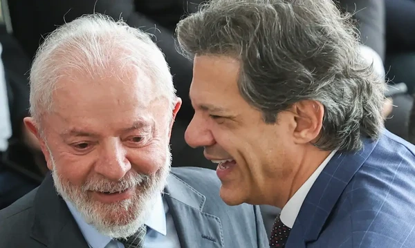 Lula e Fernando Haddad