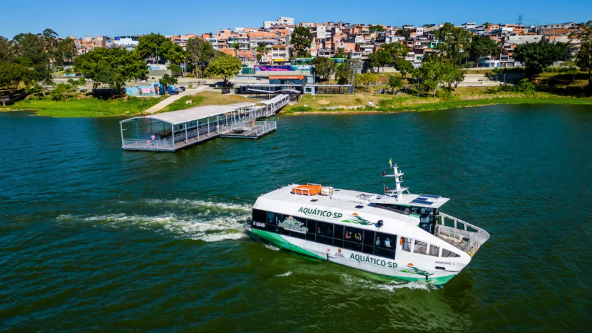 Primeiro sistema de transporte hidroviário de São Paulo