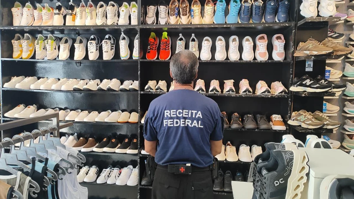 Receita Federal apreende R$ 50 mil em mercadorias falsificadas em Serrinha por Divulgação