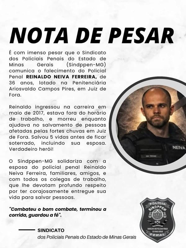 Reinaldo Neiva Ferreira por Reprodução/ Redes sociais 