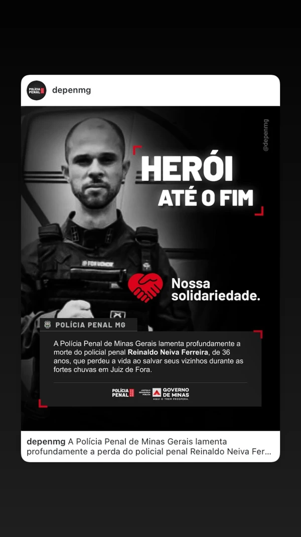 Reinaldo Neiva Ferreira por Reprodução/ Redes sociais 