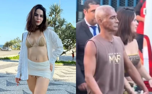 Tiffany Barcelos é o novo affair de Romário