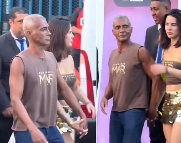 Tiffany Barcelos é o novo affair de Romário por Reprodução