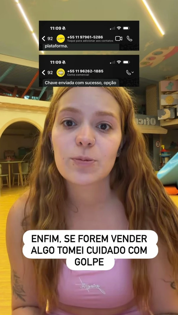 Viih Tube cai em golpe e faz alerta após perder R$ 6,8 mil por Reprodução/Redes Sociais 